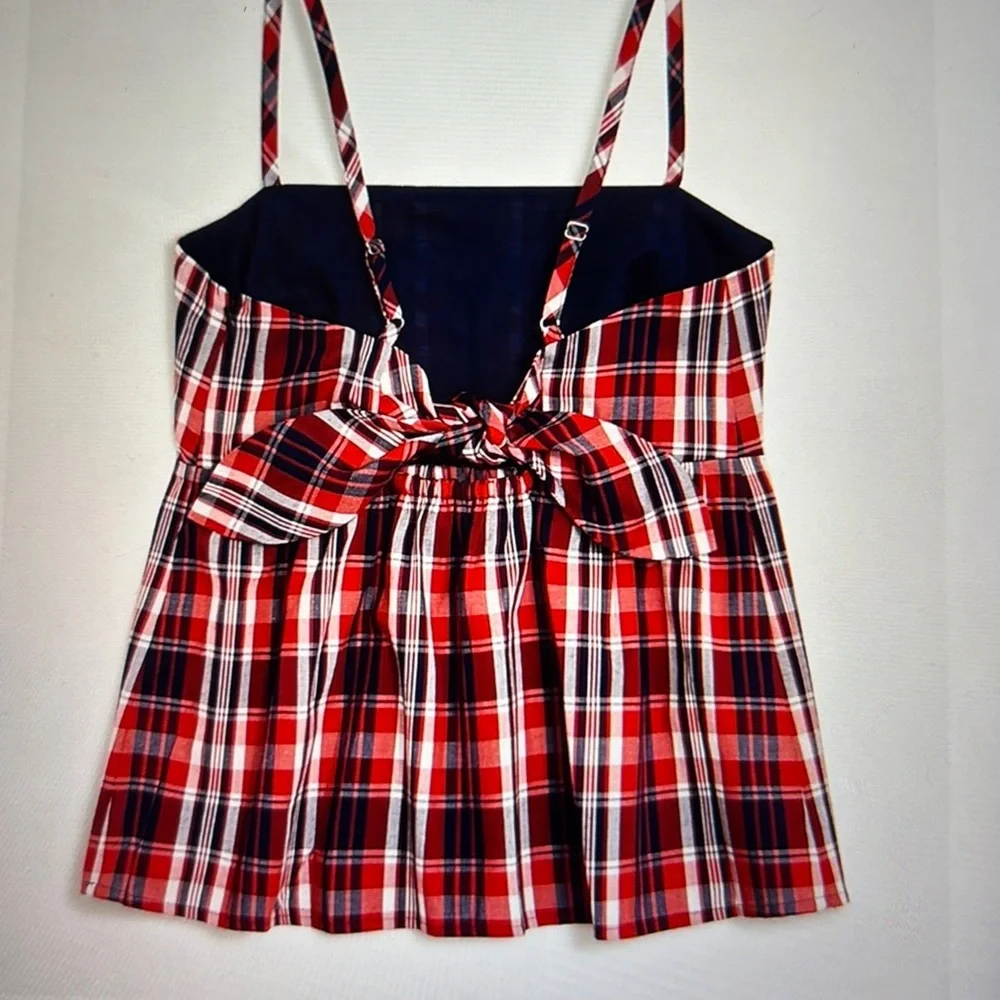 NWT J. Crew Tie-Back Strappy Top, 2